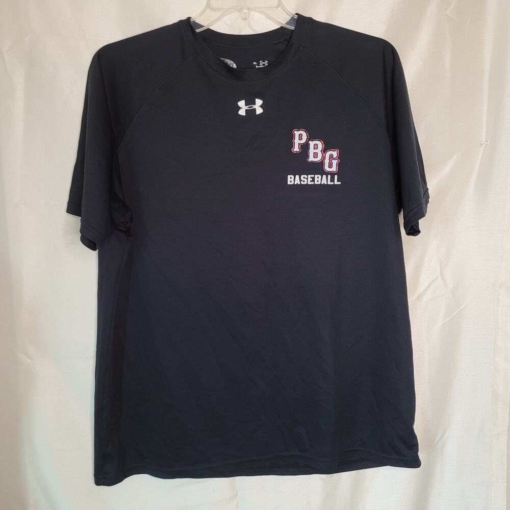 Under Armour Black PBG Baseball XL T-Shirt